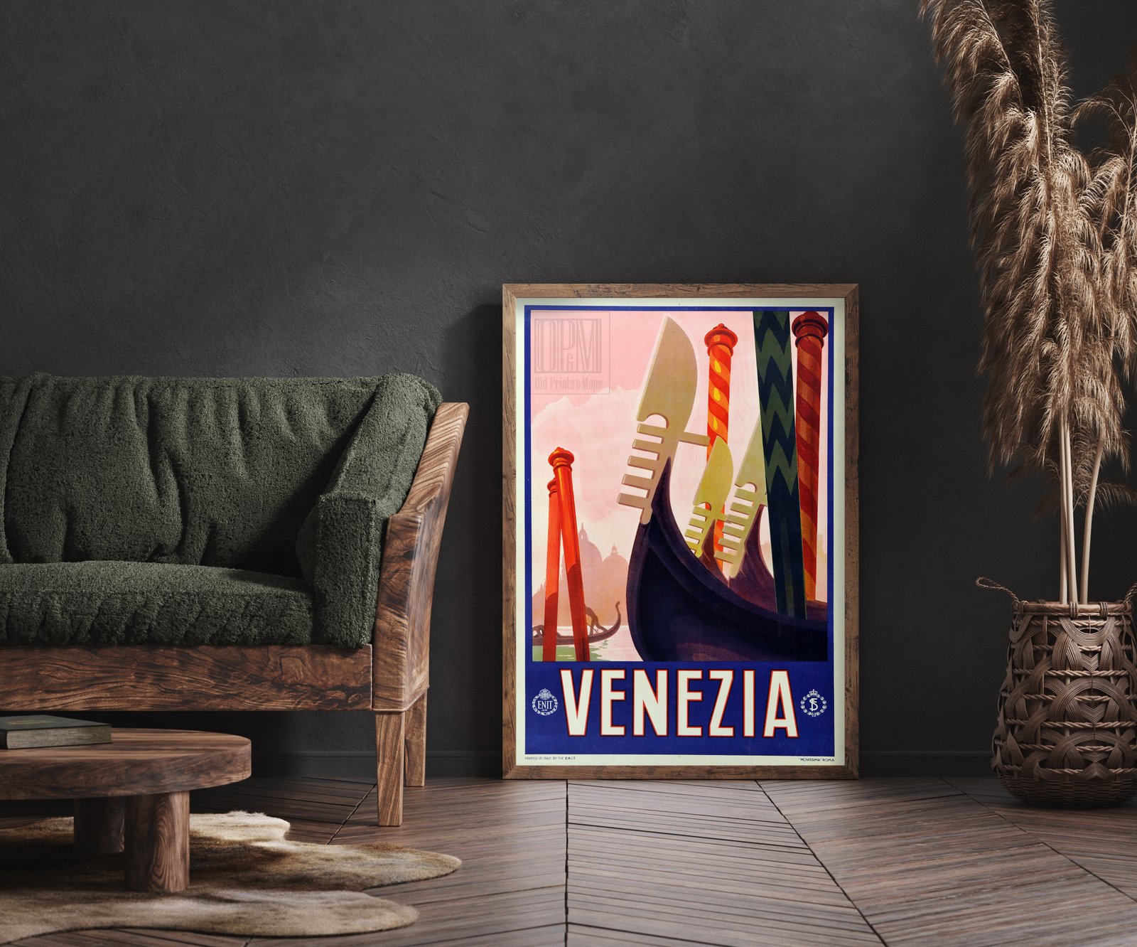 Venezia | Venice | 1928 | Vintage Travel Poster | Wall Art Print